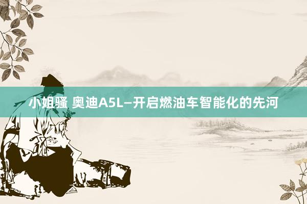 小姐骚 奥迪A5L—开启燃油车智能化的先河